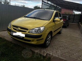2008 Hyundai Getz I Рестайлинг, жёлтый, 445000 рублей, вид 2