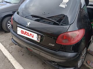 2006 Peugeot 206, чёрный, 120000 рублей, вид 1