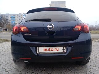 2012 Opel Astra J Рестайлинг, синий, 1000000 рублей, вид 4