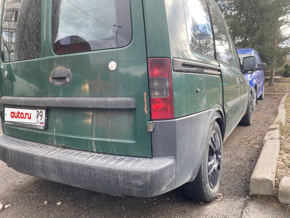 2007 Opel Combo C Рестайлинг, зелёный, 240000 рублей - вид 3
