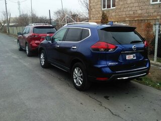 2018 Nissan Rogue II Рестайлинг, синий, 2068494 рублей, вид 5