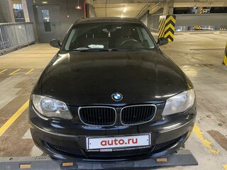2008 BMW 1 серии 116i I (E81/E82/E87/E88) Рестайлинг, чёрный, 750000 рублей, вид 1