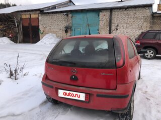 2004 Opel Corsa C Рестайлинг, красный, 290000 рублей, вид 3
