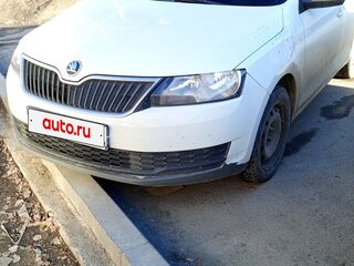 2018 Skoda Rapid I Рестайлинг, белый, 550000 рублей, вид 4