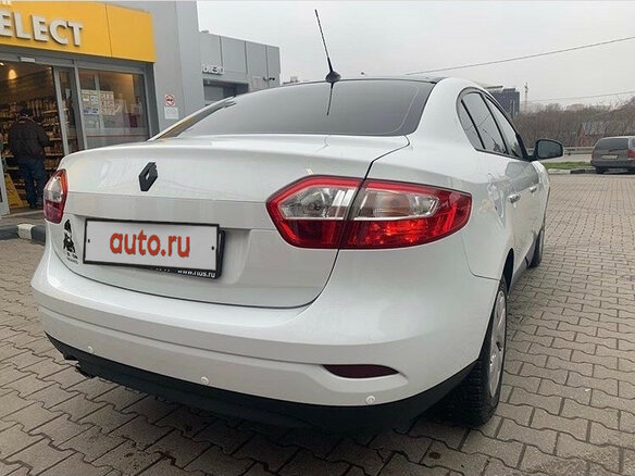 2013 Renault Fluence I Рестайлинг, белый - вид 2