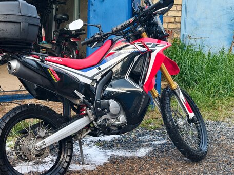 2018 Honda CRF 250L Rally, красный, 470000 рублей, вид 5