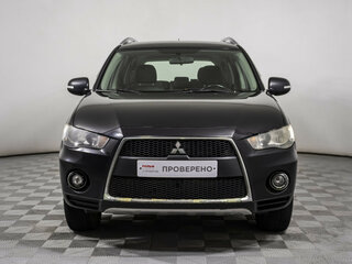 2010 Mitsubishi Outlander II Рестайлинг, чёрный, 899000 рублей, вид 2