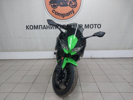 2022 Kawasaki Ninja 650, зелёный, 849000 рублей, вид 3