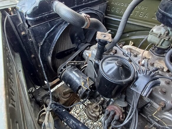 1962 ГАЗ 69 69А, зелёный - вид 10
