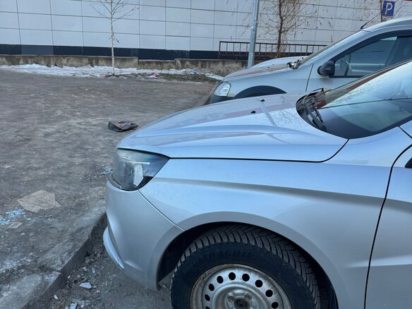 2018 Lada (ВАЗ) Vesta I, серый, 770000 рублей - вид 6