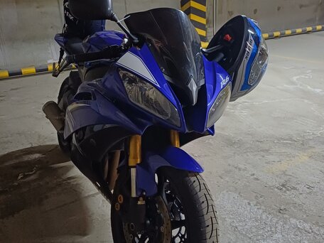 2009 Yamaha YZF-R6, синий, 600000 рублей, вид 5