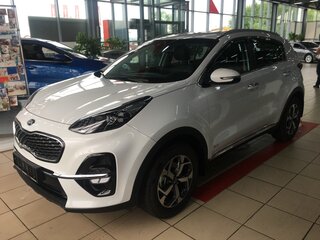2019 Kia Sportage IV Рестайлинг, белый, 2650000 рублей, вид 2