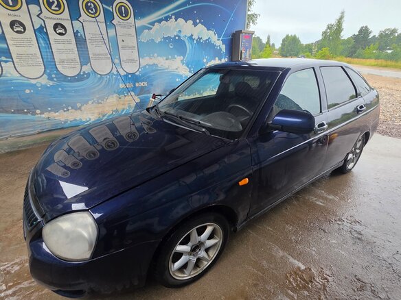2011 Lada (ВАЗ) Priora I, синий, 220000 рублей - вид 2