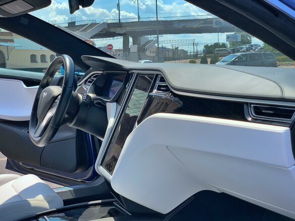 2017 Tesla Model S P100D I Рестайлинг, синий - вид 26