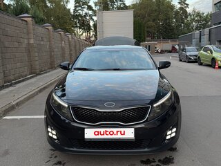 2014 Kia Optima III Рестайлинг, чёрный, 1350000 рублей, вид 3