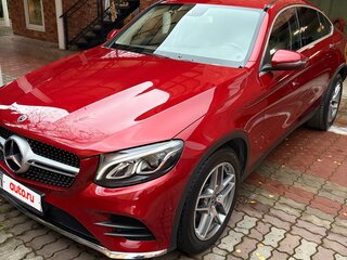 2017 Mercedes-Benz GLC Coupe 250 I (C253), красный, 3870000 рублей, вид 1