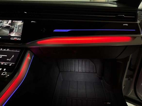 2020 Audi Q8 50 TDI I (4M), белый, 6250000 рублей - вид 38