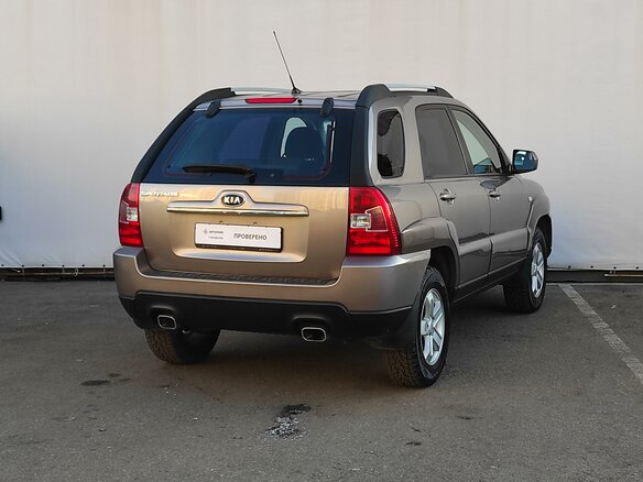 2009 Kia Sportage II Рестайлинг, серый - вид 2