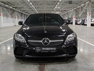 2020 Mercedes-Benz C-Класс 200 IV (W205) Рестайлинг, чёрный, 3380000 рублей, вид 2