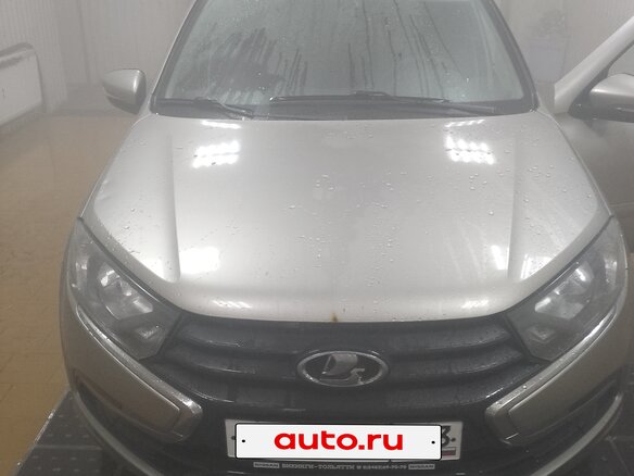 2020 Lada (ВАЗ) Granta I Рестайлинг, серый - вид 12