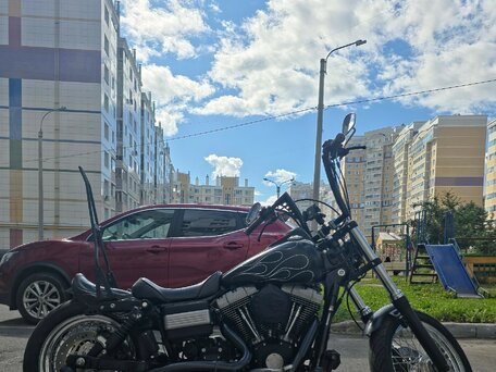 2006 Harley-Davidson Street Bob, чёрный, 820000 рублей, вид 2