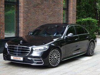 2021 Mercedes-Benz S-Класс 400 d Long 4MATIC VII (W223), чёрный, 11000000 рублей, вид 4