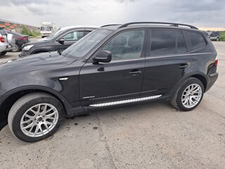 2009 BMW X3 30i I (E83) Рестайлинг, чёрный, 1300000 рублей, вид 4