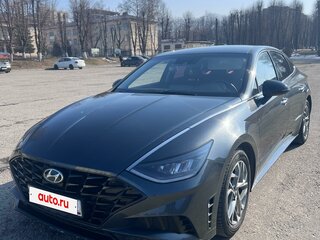 2020 Hyundai Sonata VIII (DN8), серый, 2500000 рублей, вид 4