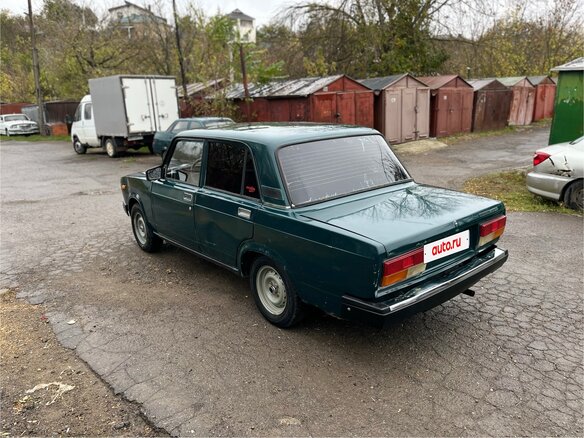 2006 Lada (ВАЗ) 2107, чёрный, 130000 рублей - вид 2