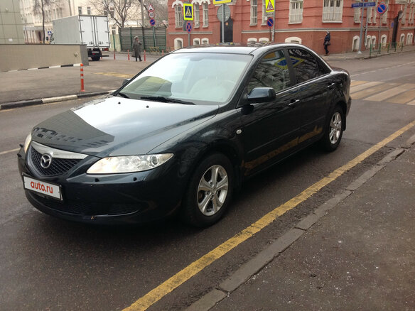 2005 Mazda 6 I (GG) Рестайлинг, зелёный