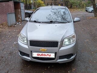 2009 Chevrolet Aveo I Рестайлинг, серебристый, 450000 рублей, вид 1