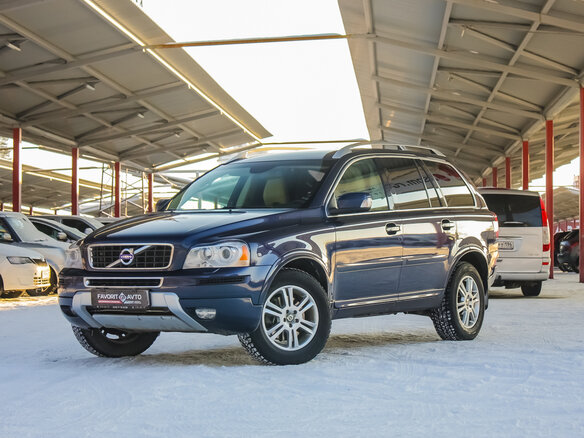 2012 Volvo XC90 I Рестайлинг, синий - вид 2