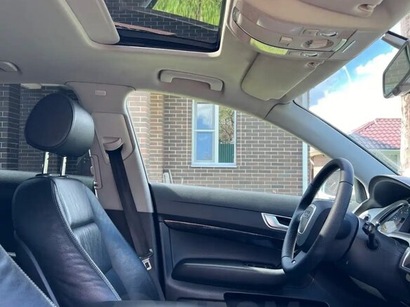 2008 Audi A6 III (C6), синий, 1200000 рублей - вид 6