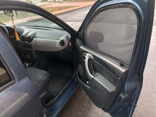 2010 Renault Logan I Рестайлинг, синий, 380000 рублей, вид 2