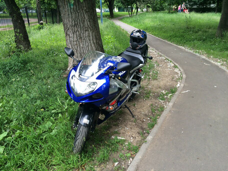 2002 Suzuki GSX-R 1000, чёрный, 250000 рублей, вид 2