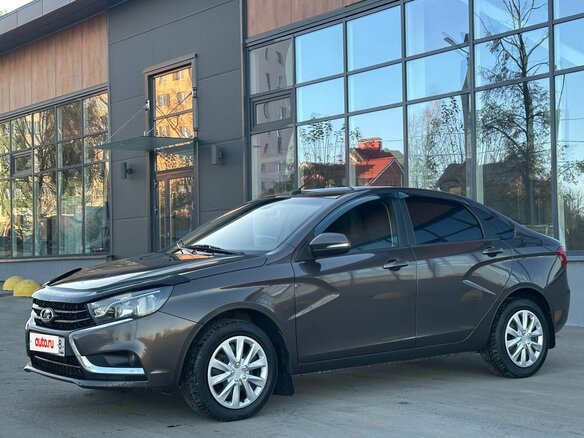 2016 Lada (ВАЗ) Vesta I, коричневый, 739000 рублей