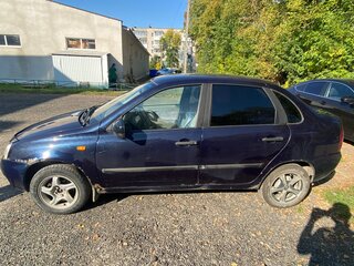 2008 Lada (ВАЗ) Kalina I, синий, 175000 рублей, вид 3