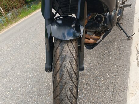 2013 Kawasaki ER-6N, зелёный, 460000 рублей, вид 2