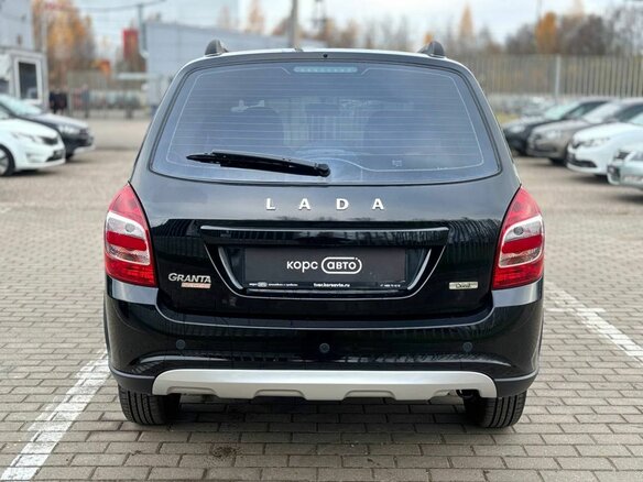 2023 Lada (ВАЗ) Granta Cross I Рестайлинг, чёрный, 855000 рублей - вид 3