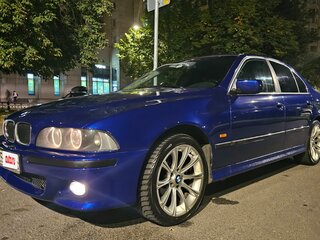 1998 BMW 5 серии 520i IV (E39), синий, 880000 рублей, вид 2