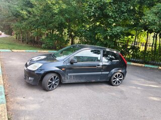 2008 Ford Fiesta Mk5, чёрный, 220000 рублей, вид 4