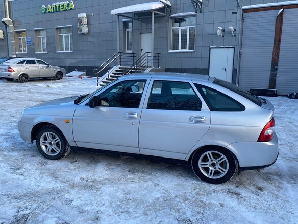 2013 Lada (ВАЗ) Priora I, серый, 410000 рублей - вид 4
