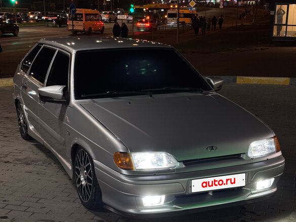 2008 Lada (ВАЗ) 2114, серебристый, 330000 рублей - вид 2