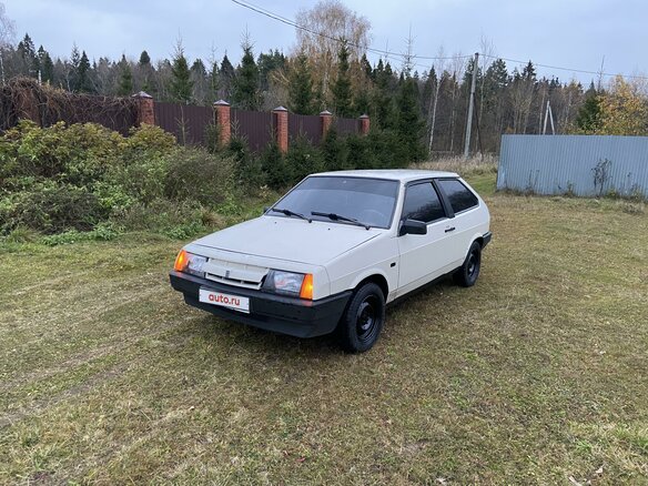 1988 Lada (ВАЗ) 2108, белый - вид 1