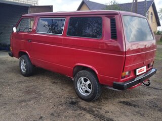 1986 Volkswagen Transporter T3, пурпурный, 500000 рублей, вид 2