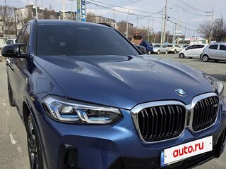 2022 BMW X3 M40i III (G01) Рестайлинг, синий, 6840000 рублей, вид 1