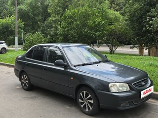 2008 Hyundai Accent ТагАЗ II, серый, 380000 рублей, вид 2