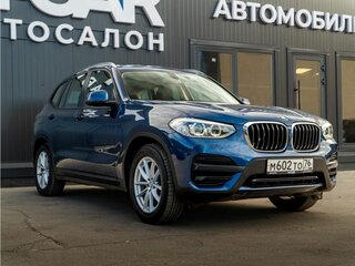 2018 BMW X3 20i xDrive III (G01), синий, 3349000 рублей, вид 3