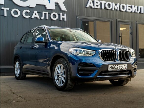 2018 BMW X3 20i xDrive III (G01), синий - вид 2