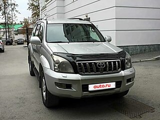 2008 Toyota Land Cruiser Prado 5-speed 120 Series Рестайлинг, серый, 1870000 рублей, вид 1